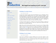 Tablet Screenshot of macproductive.com